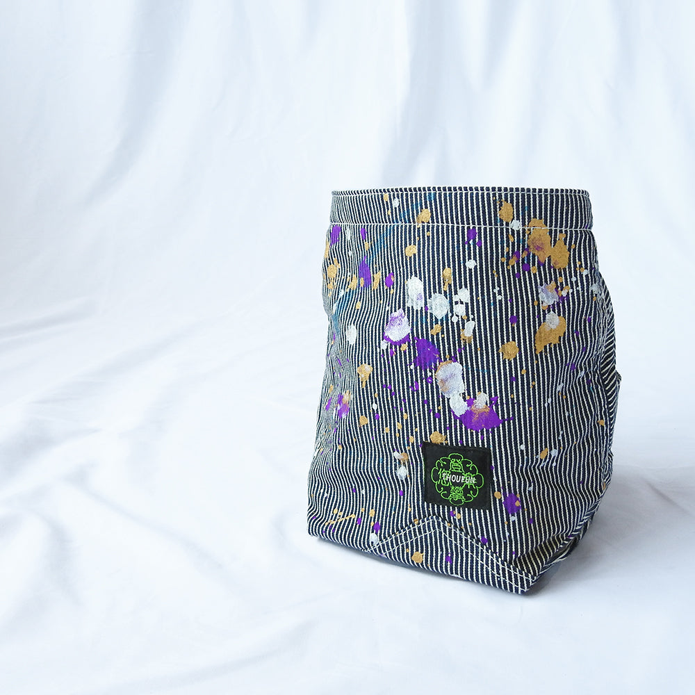 Upcycled Chalk Bucket Hickory