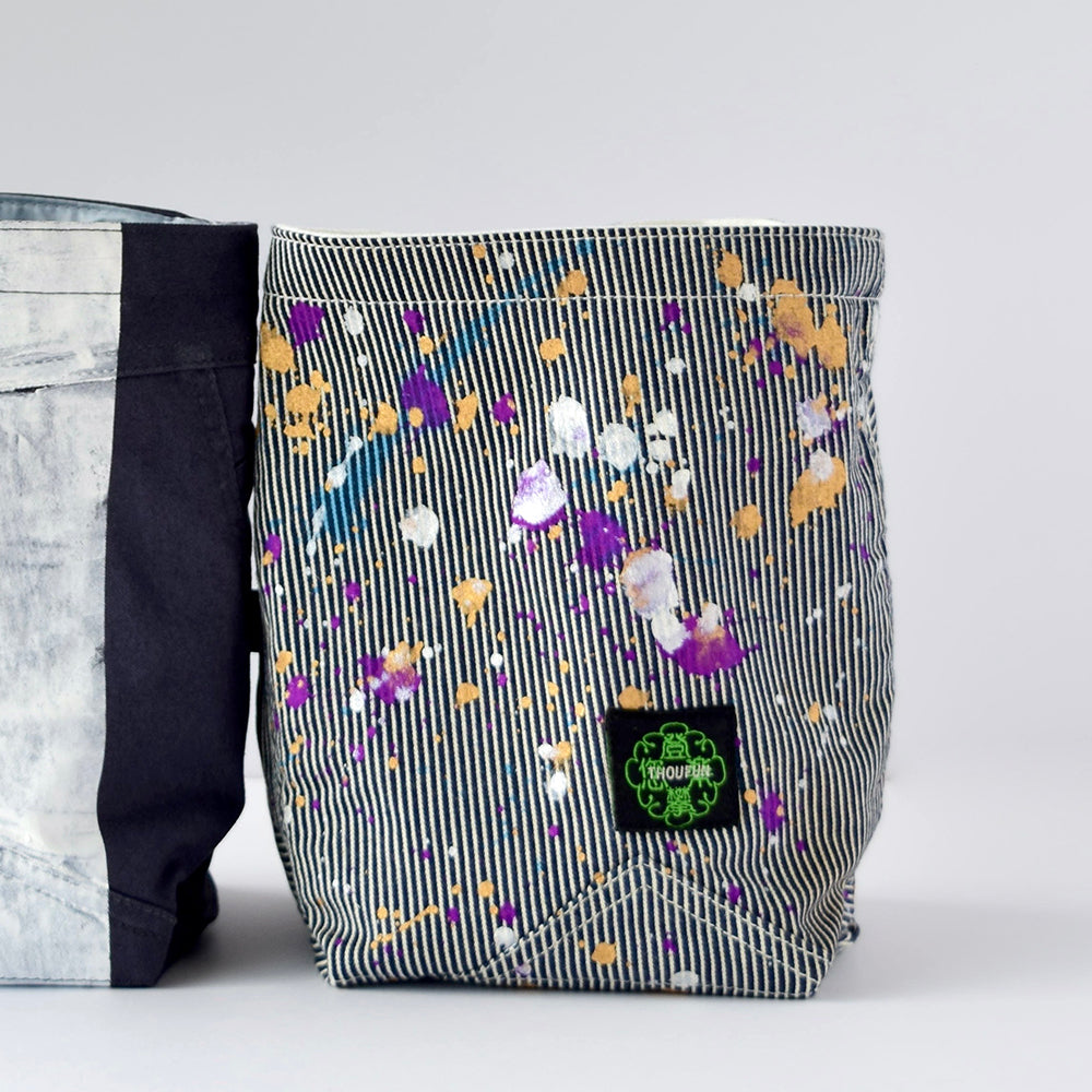 Seau à Craie Recyclé (Noyer)