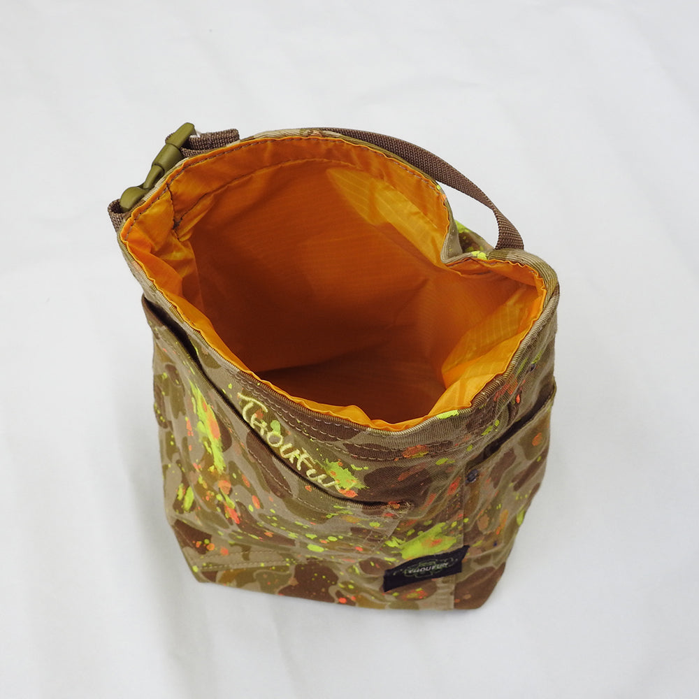 Upcycled Chalk Bucket Duck Camo
