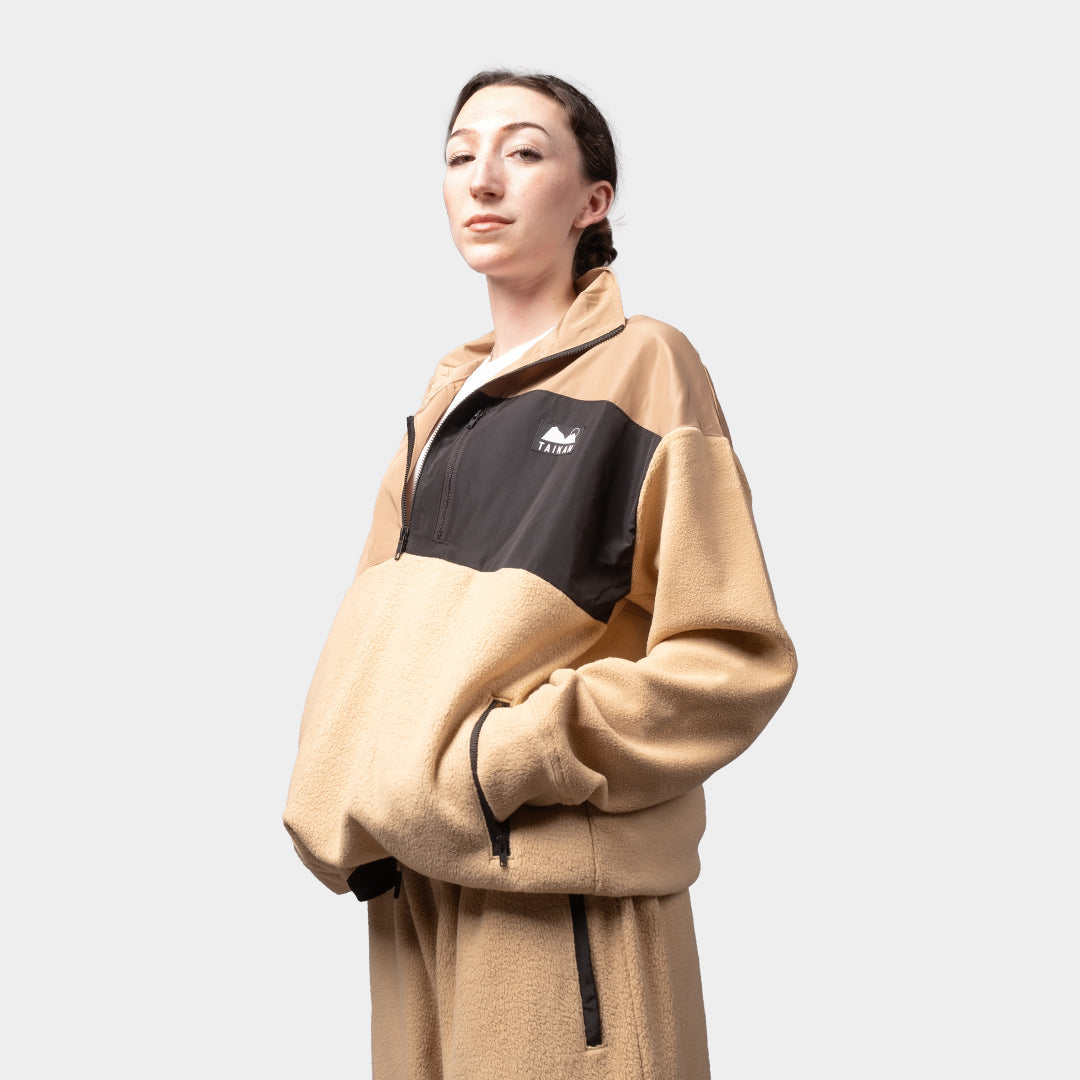 Polaire demi-zip