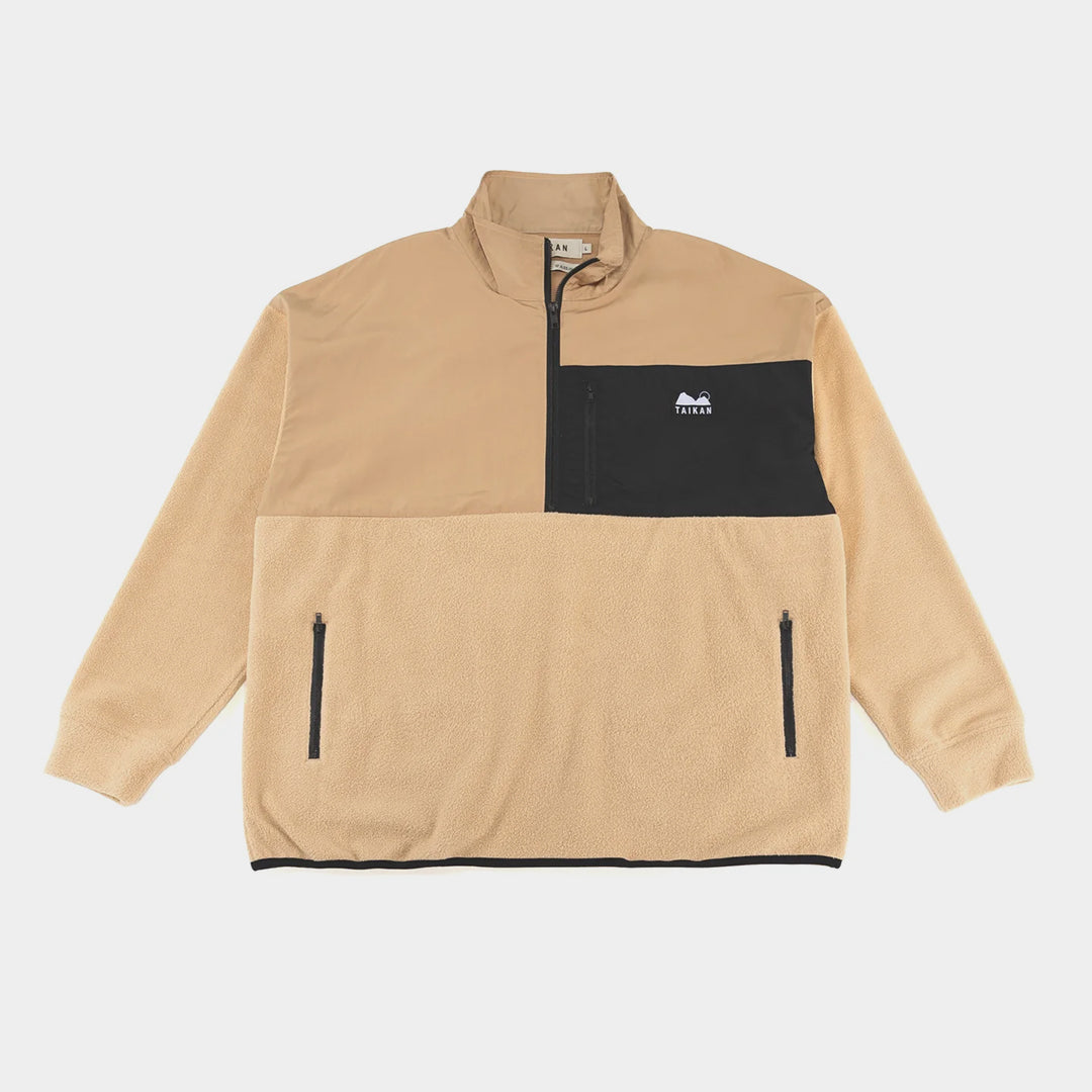 Polaire demi-zip