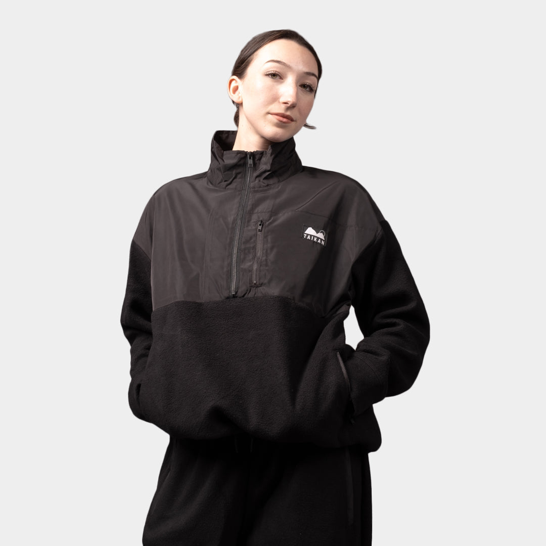 Polaire demi-zip