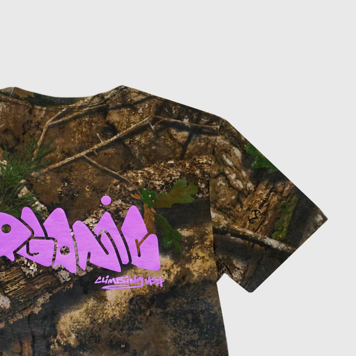 Organic Camo Short Sleeve