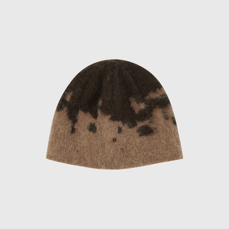 Mohair Splatter Beanie
