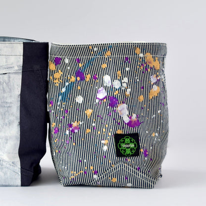 Upcycled Chalk Bucket Hickory