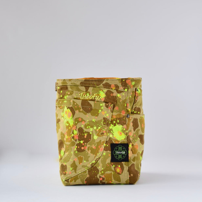 Upcycled Chalk Bucket Duck Camo