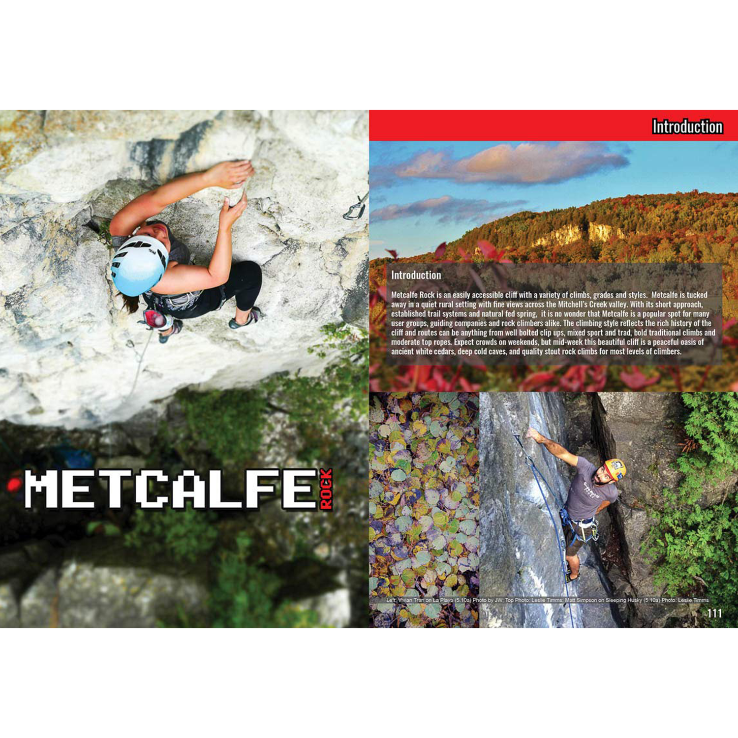 Ontario Rock Climbing : The Best Of Southern Ontario