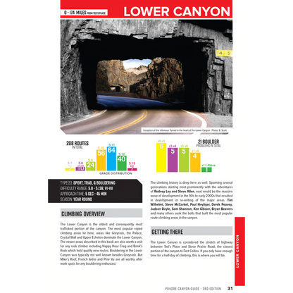 Poudre Canyon Rock Climbing Guide, 3rd edition